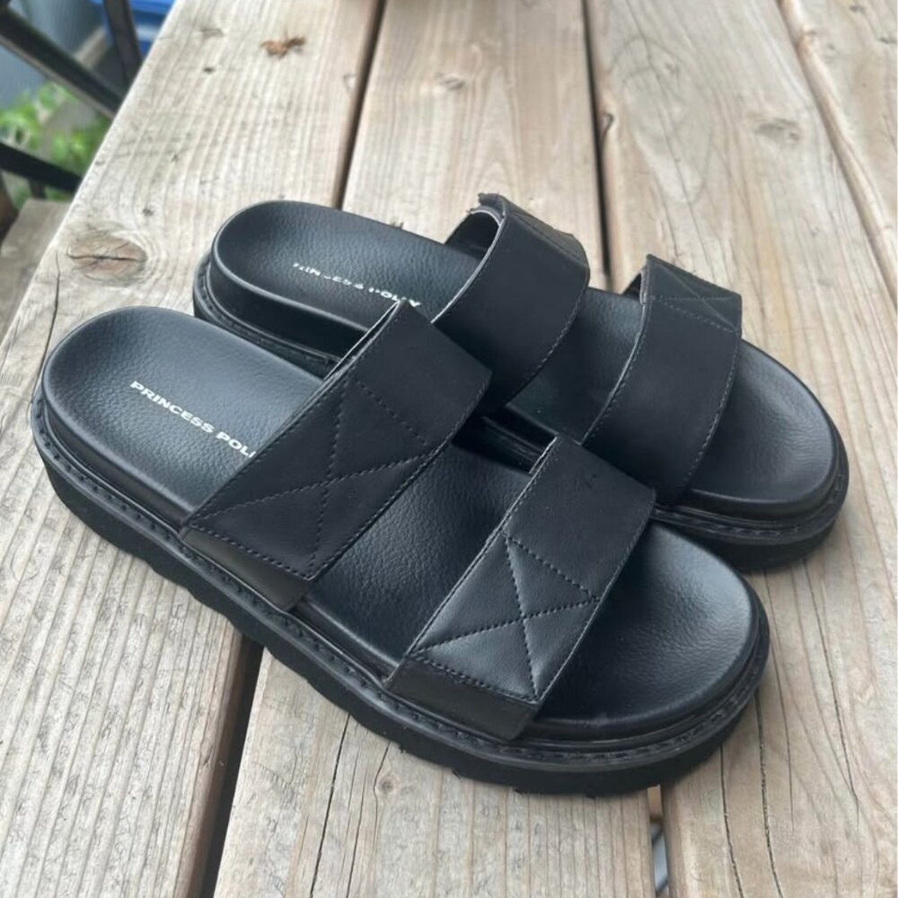 Velcro straps sandals